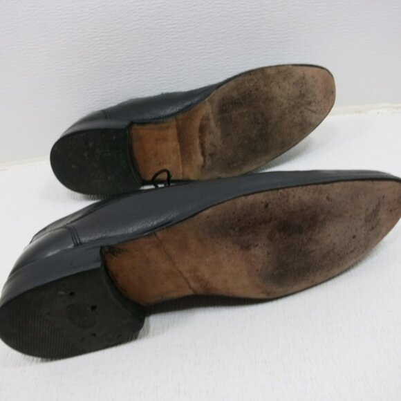 Johnston & Murphy Leather Split Top Oxfords Dress Footwear Men\'s Shoes 12 M
